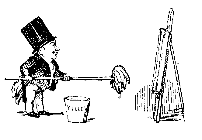 карикатура на Тернера