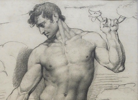 А.Е. Егоров. Фрагмент рисунка.