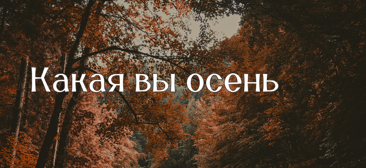 Иногда хочется отвлечься, ни о чем не думать и просто создать себе осеннего настроения. Этот тест создан специально для таких ситуаций.