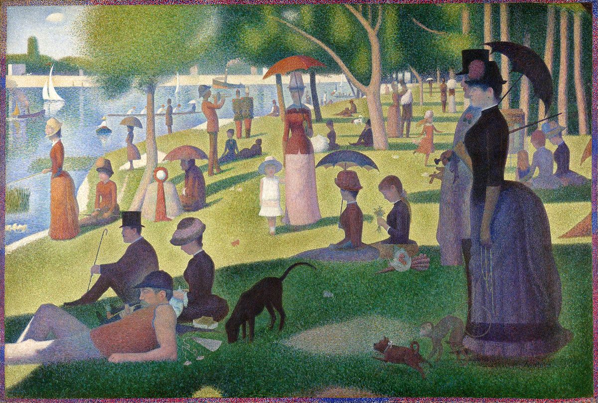 Имя художника: Georges Seurat French, 1859-1891
Название: A Sunday Afternoon on the Island of La Grande Jatte
Тип работы: Oil on canvas