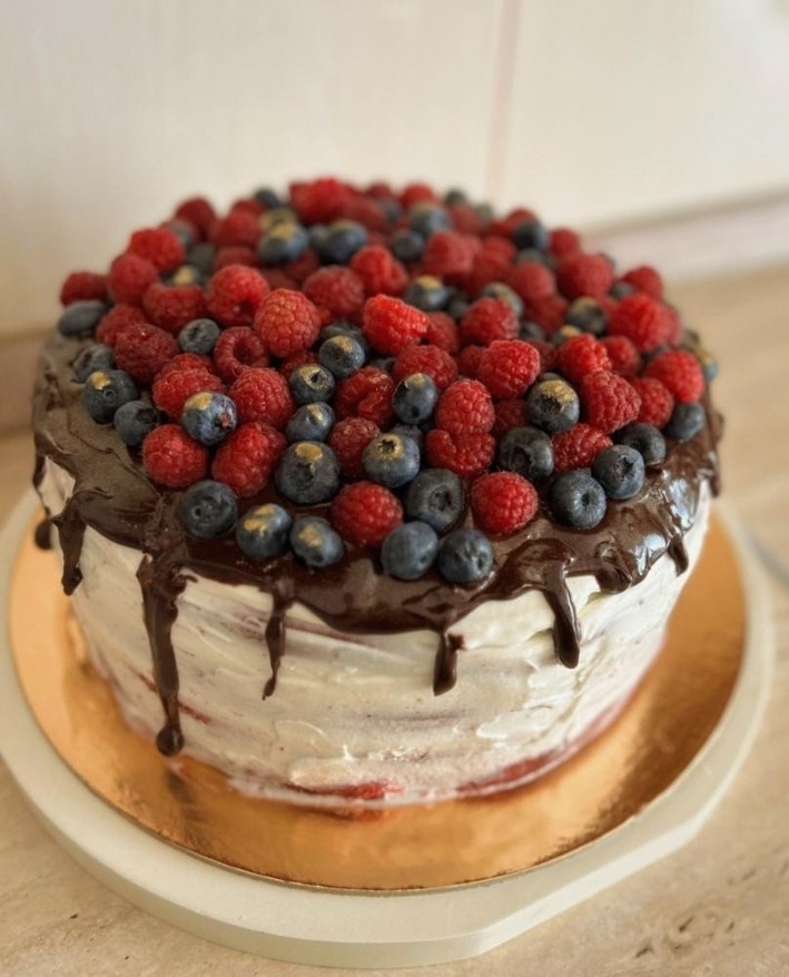  Торт" Красный бархат".