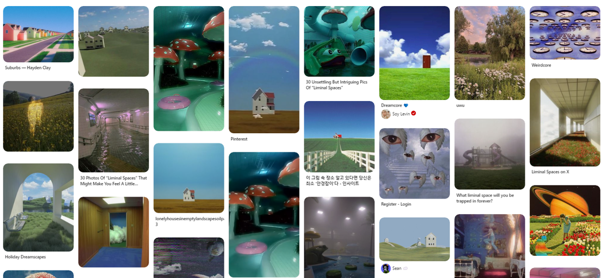 картинки в стиле dreamcore