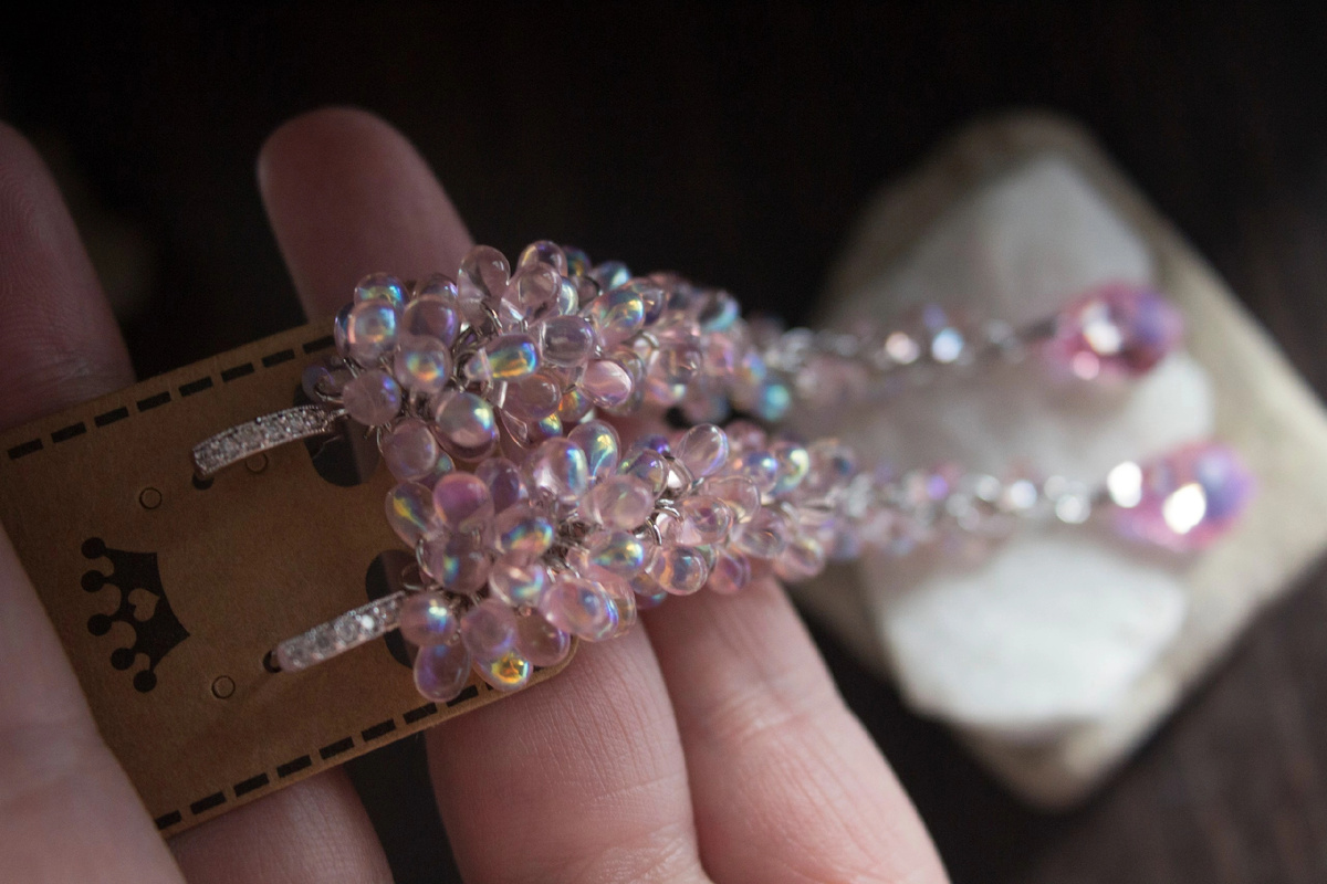 Чешские капли и австрийские кристаллы