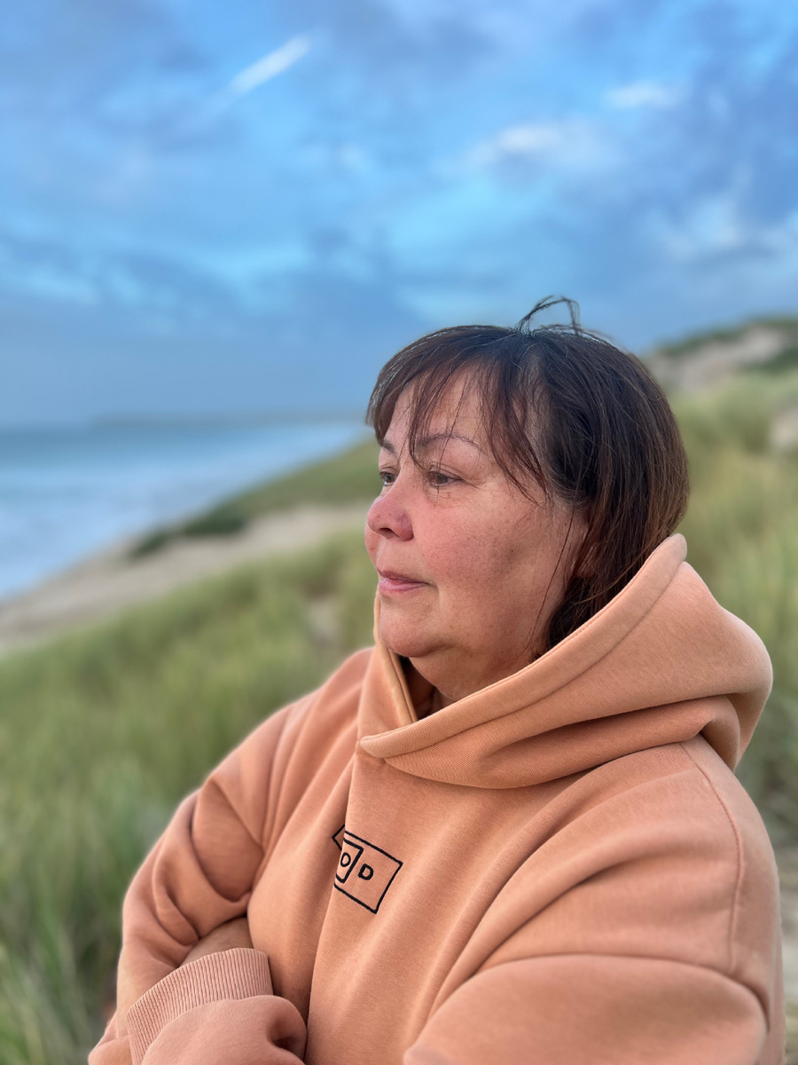 Это я, у моря в St.Ives