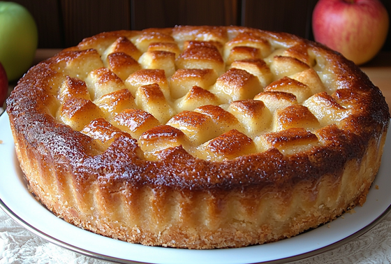    Пышная шарлотка