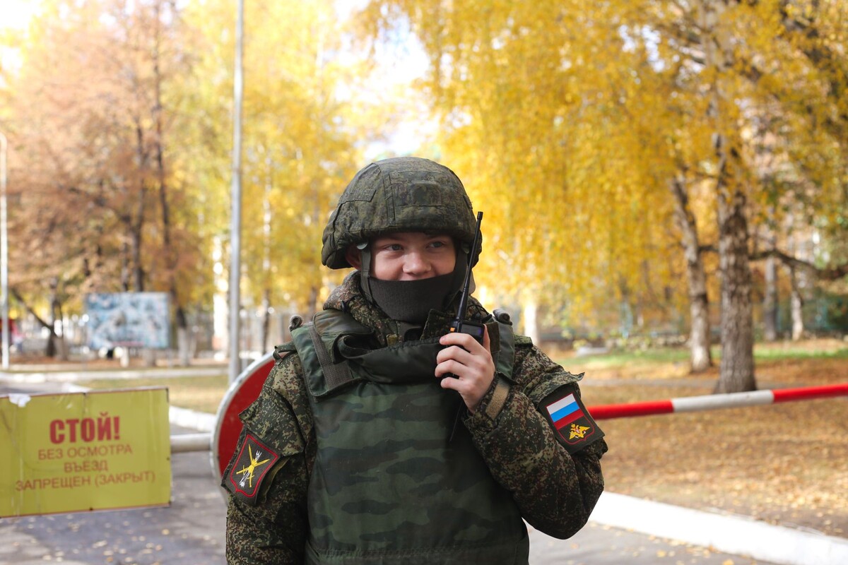 Более 20 человек отправят в президентский полк.  Фото: ФедералПресс / Ольга Юшкова