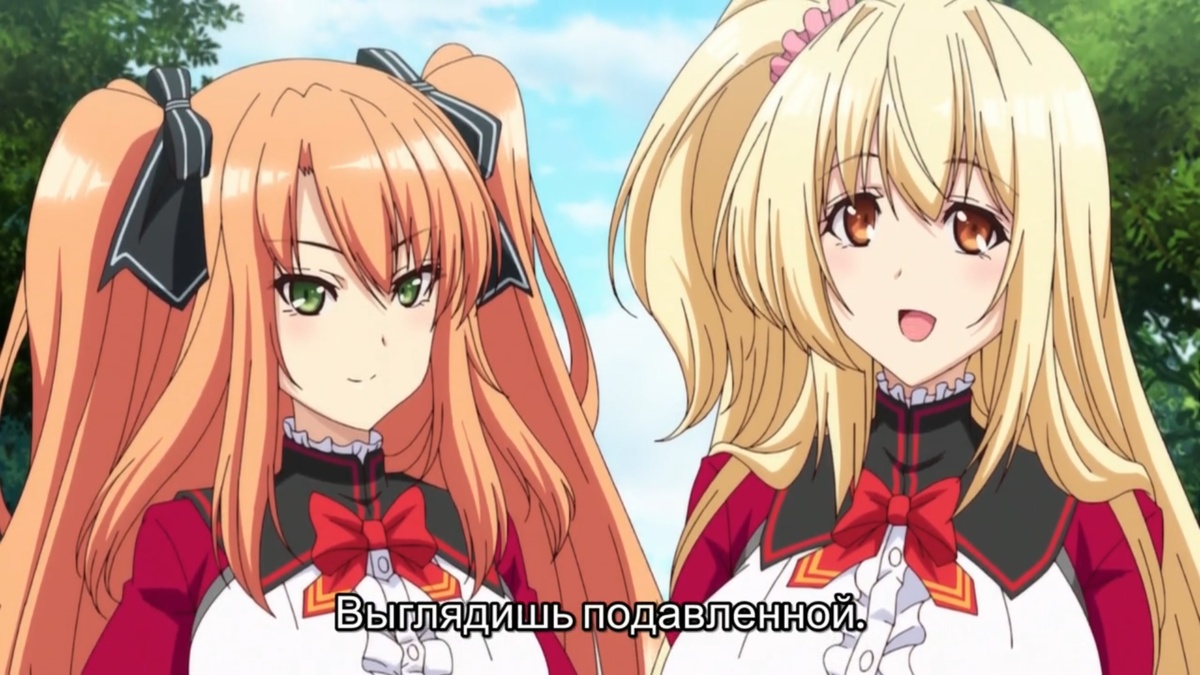 Их встречают две закадычные подруги МирэИ (слева) и ОрихимЭ. Но Юки, глядя на лицо второй  девушки понял, что беспокоился он зря. Орихимэ была рада видеть его.