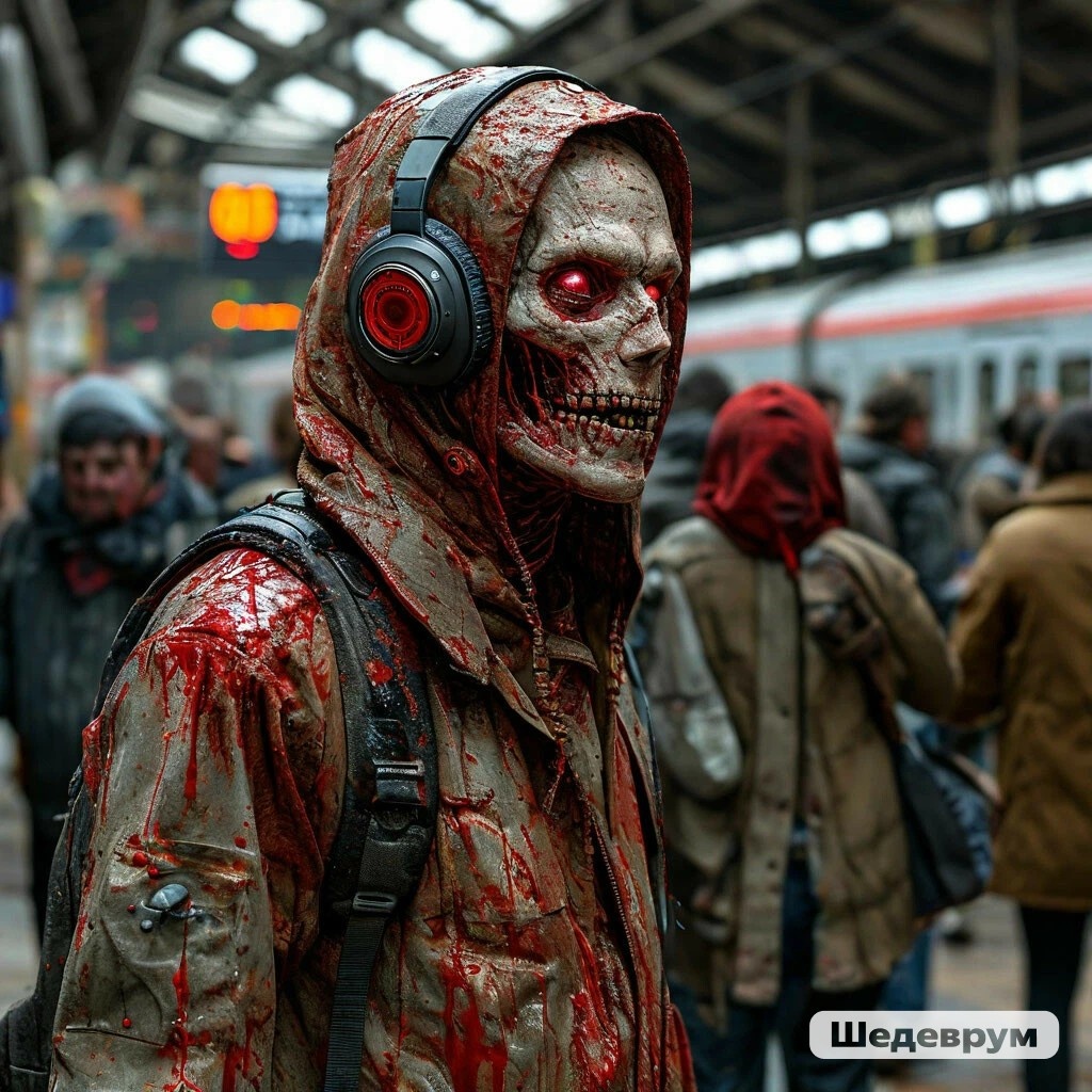 Всегда чувствовала себя зомбаком, по утрам в метро и в электричках, а когда жила в провинции, то такого не была, а все потому что добиралась на работу пешком и успевала взбодриться.