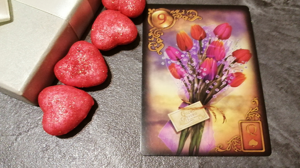 Букет на дне колоды - к успеху