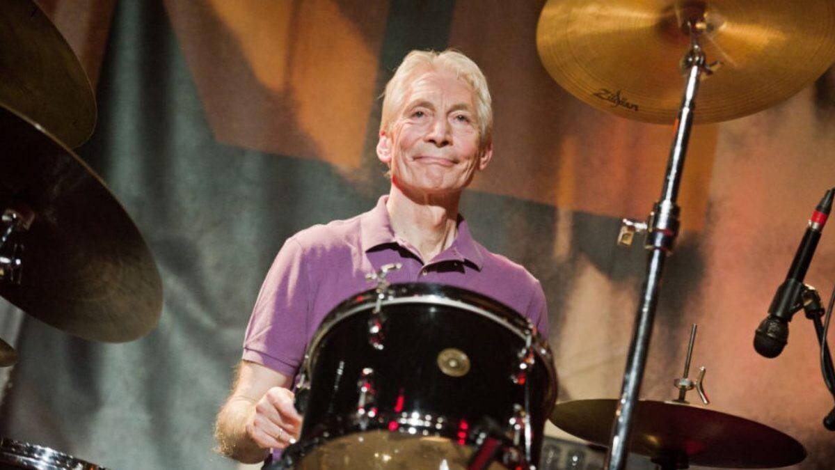 Барабанщик Чарли Уоттс (Charlie Watts)