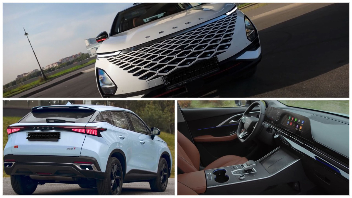 Omoda C5 на втором месте