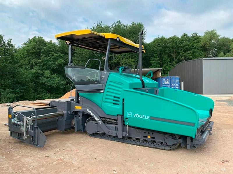 Асфальтоукладчика Vogele Super 1800-3