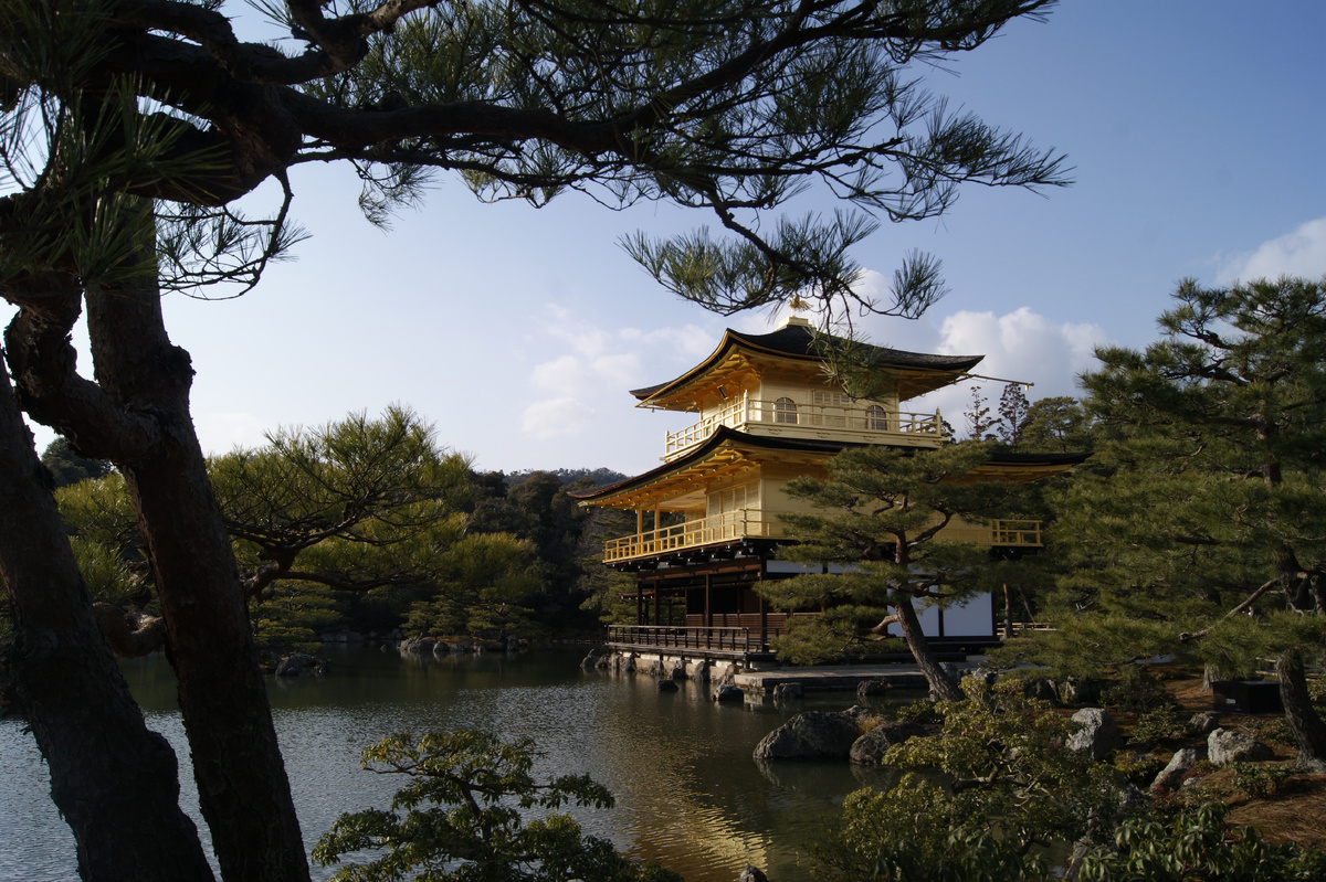 Фото автора. Золотой павильон. Киото. Япония.