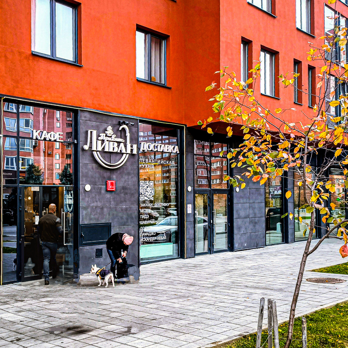 Кафе левантийской кухни "Привет, Ливан!", ЖК Level Up, ул.Тверитина,41, 1 этаж 