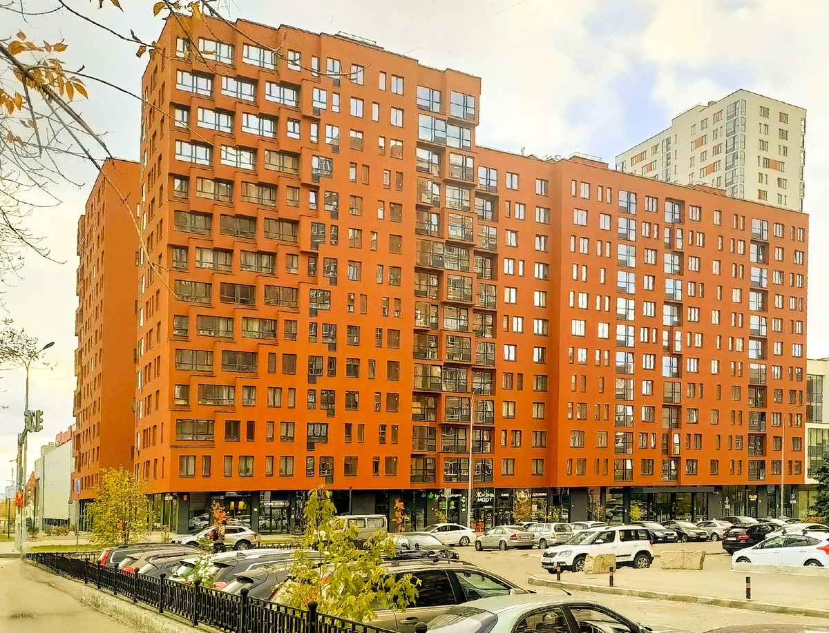 ЖК Level Up, г.Екатеринбург, угол улиц Луначарского и Тверитина