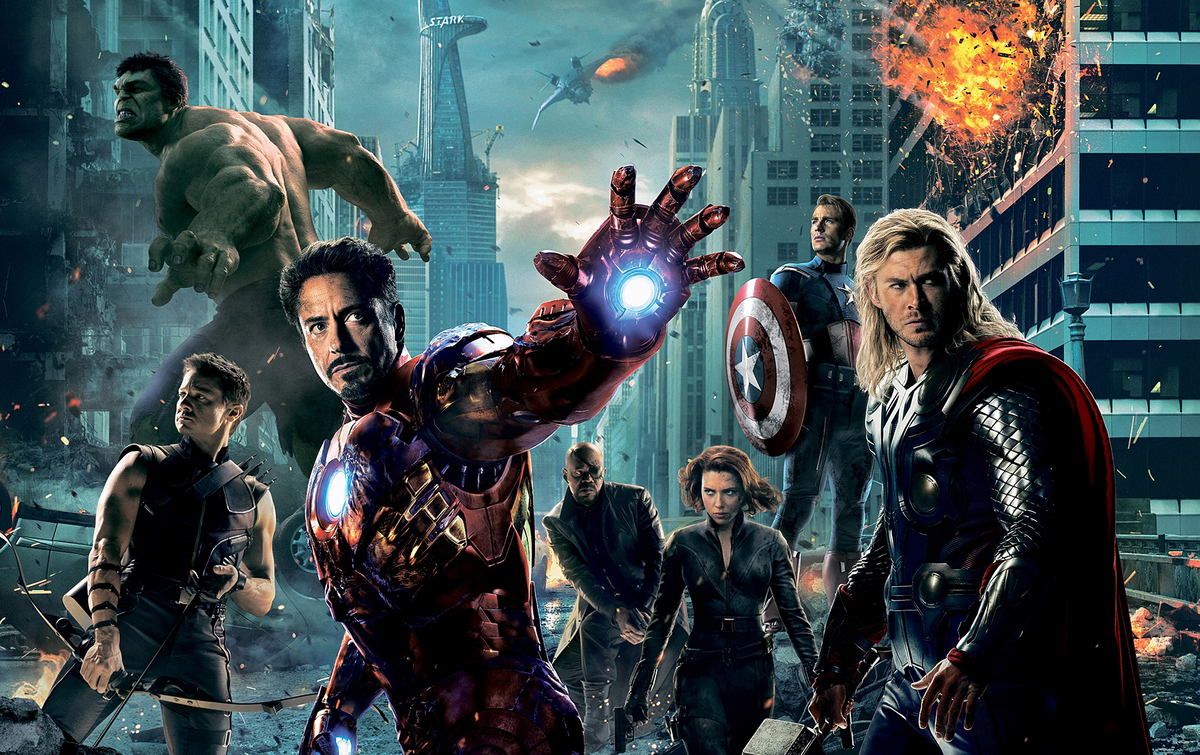 промо к "Мстителям"
