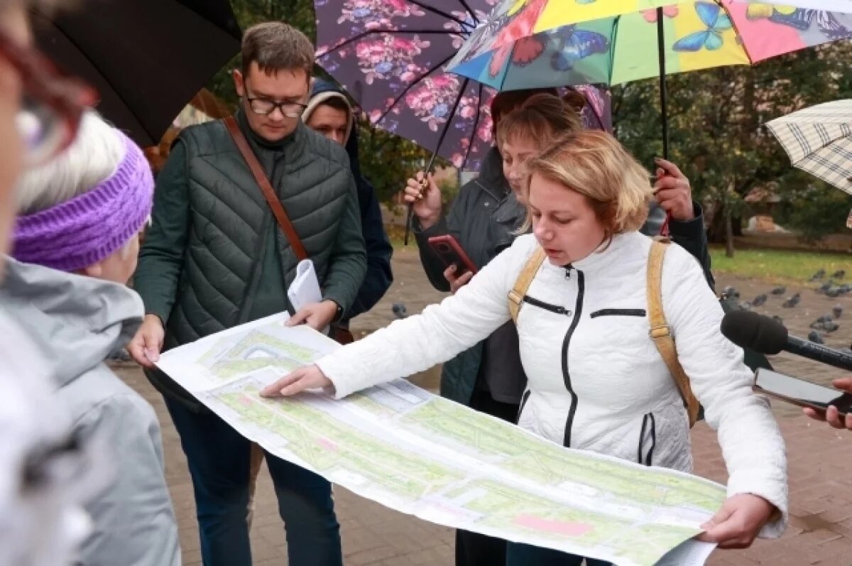    130 деревьев высадят при благоустройстве территории на проспекте Гагарина