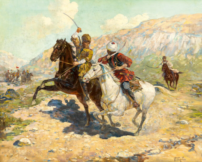 Конфликт длился с 1817 по 1864 год, то есть - 47 лет (с перерывами)