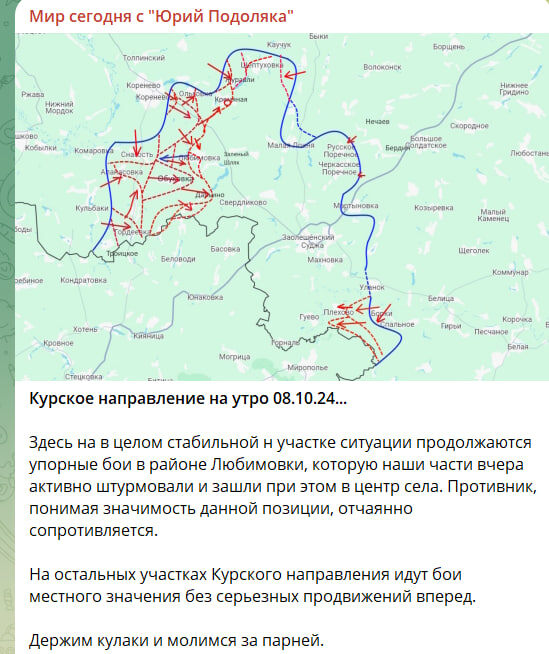    Скриншот с канала Юрия Подоляки