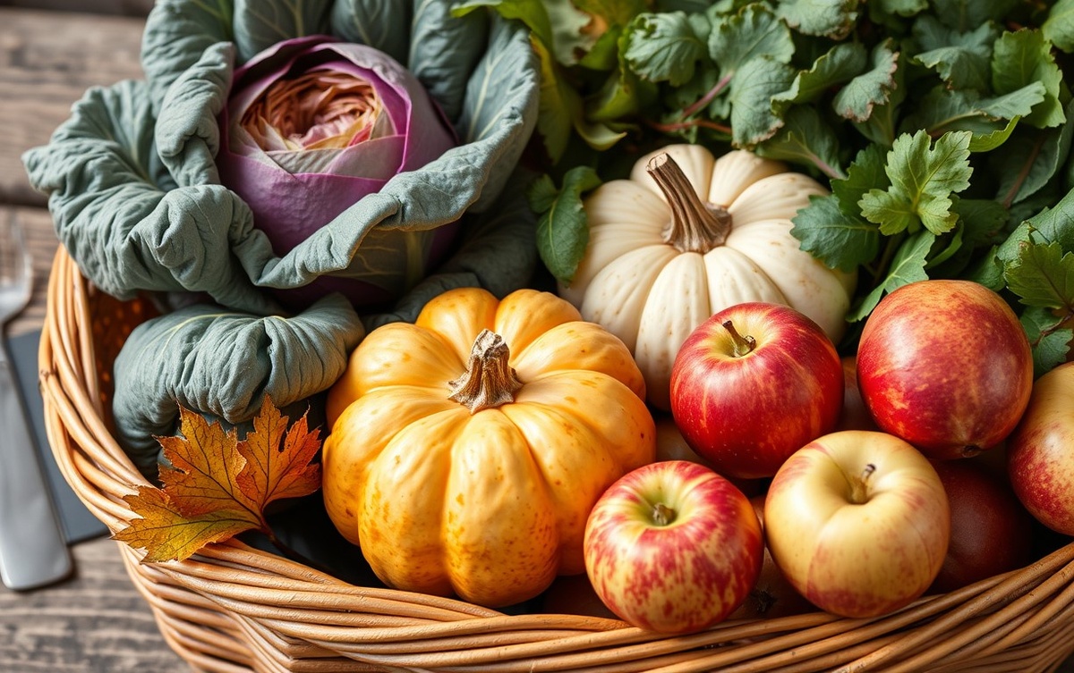 Сезонные продукты составляют основу вкусных, простых и полезных блюд, которые согревают нас в прохладные дни и помогают поддерживать здоровье. 