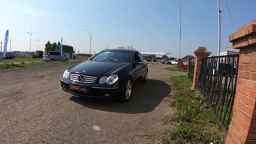 РОСКОШНОЕ КУПЕ Mercedes-Benz CLK320. ДВС 112! ТЕСТ-ДРАЙВ И ОБЗОР.