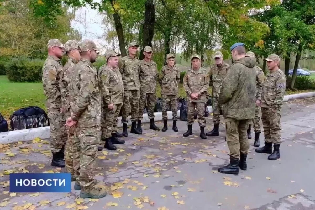    Группа псковских контрактников отправилась на прохождение службы в ВС РФ