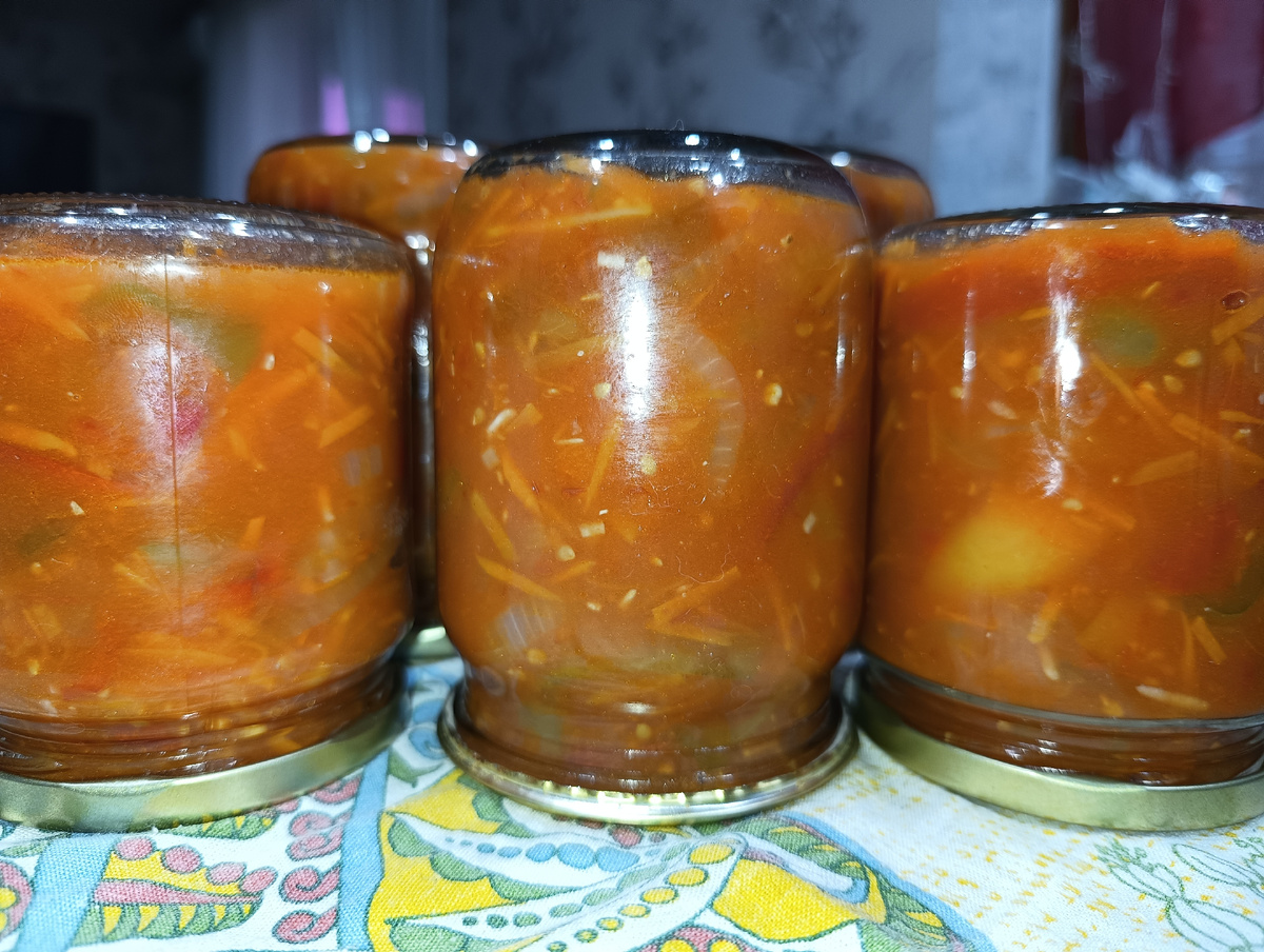 Лечо на зиму