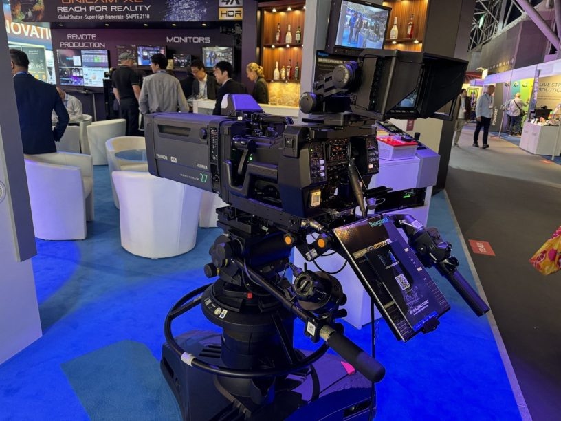 На стенде Ikegami.