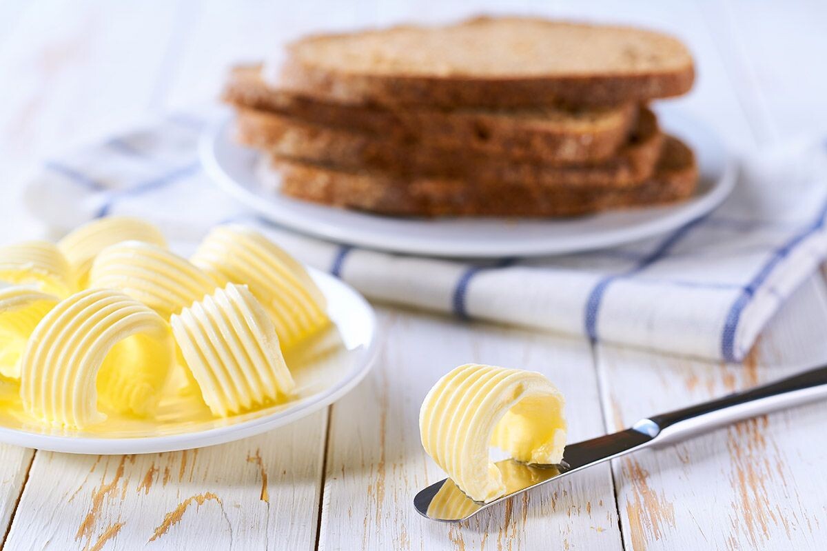 Маргарин не вреднее сливочного масла. Источник: Shutterstock📷
