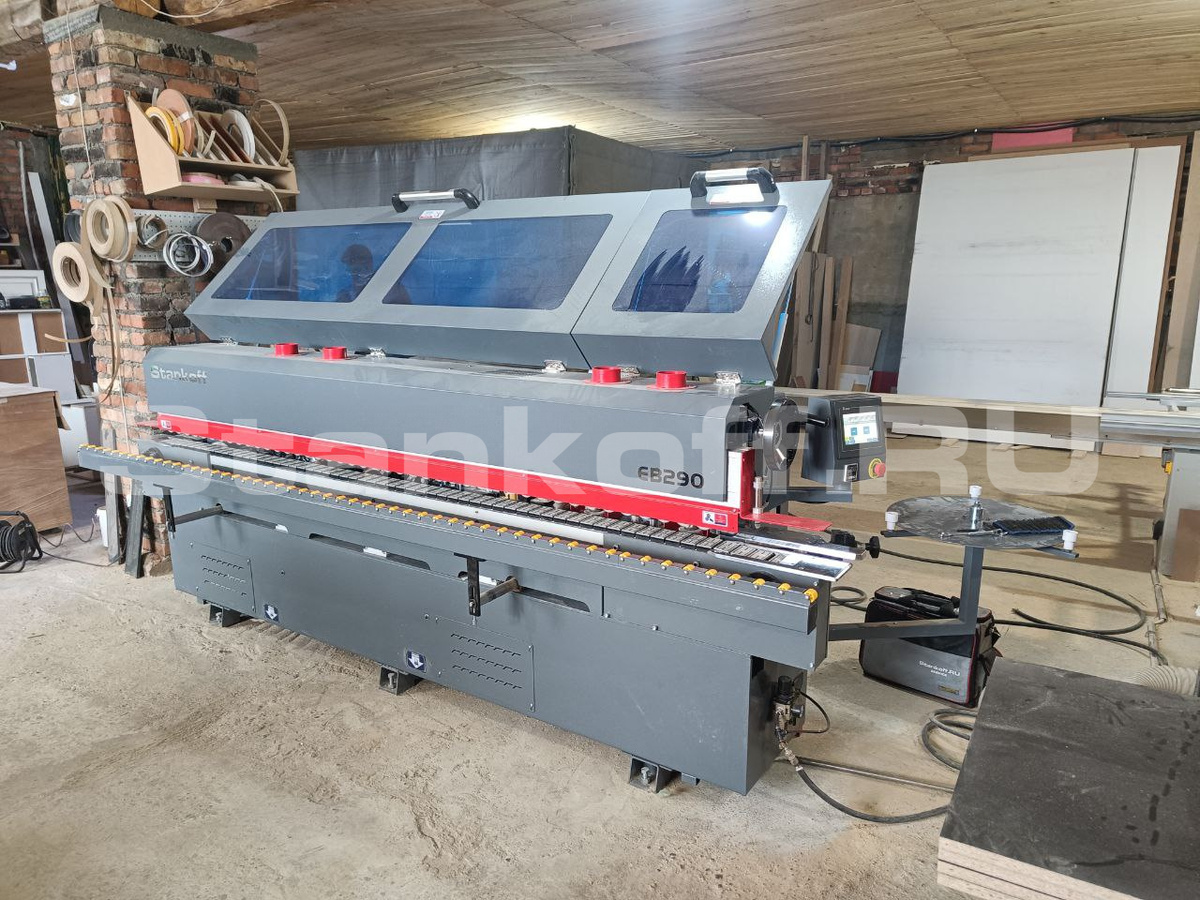  Автоматический кромкооблицовочный станок Sicar EB-290 (6 операций) 
