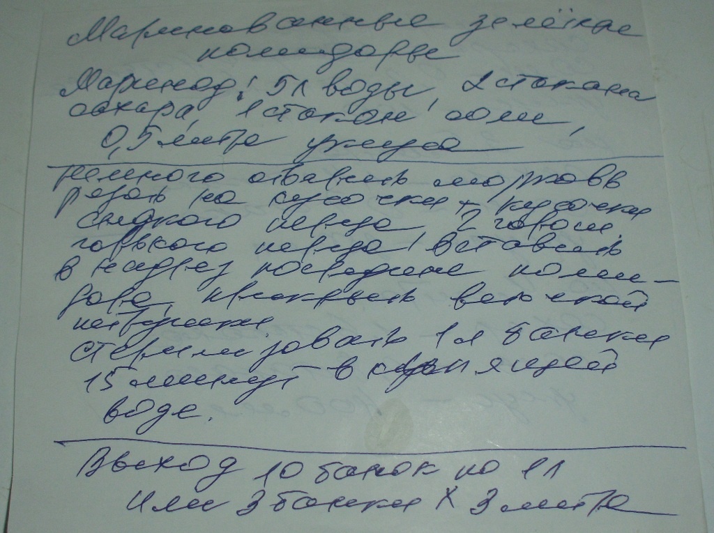 Рецепт маринованных зелёных помидоров. Личное фото автора канала Житейская проза