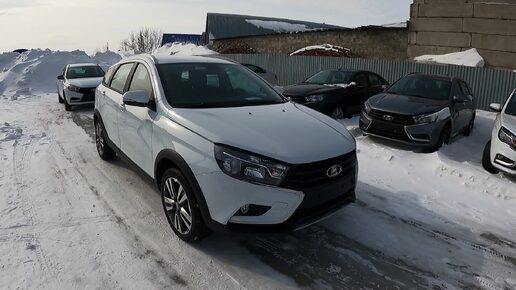 САМАЯ ДОСТУПНАЯ LADA VESTA SW CROSS КОМФОРТ. ДЕТАЛЬНЫЙ ОБЗОР.