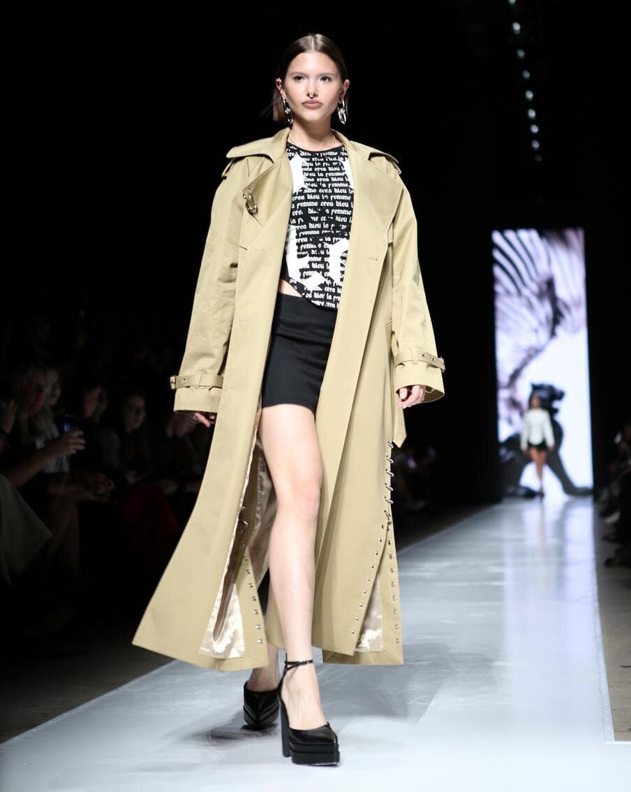    Модель на показе LI LAB. Маргарита Лемешко / Metro