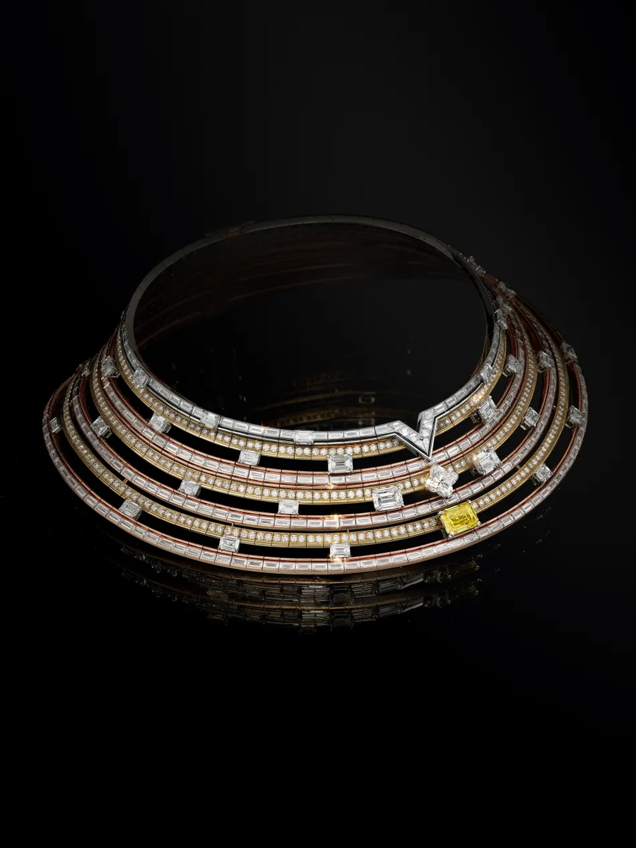 Louis Vuitton Deep Time Chapter II Ожерелье Laurasia.