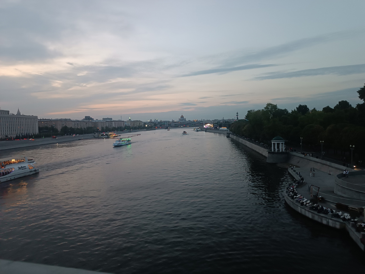 Вид с моста. Фото автора