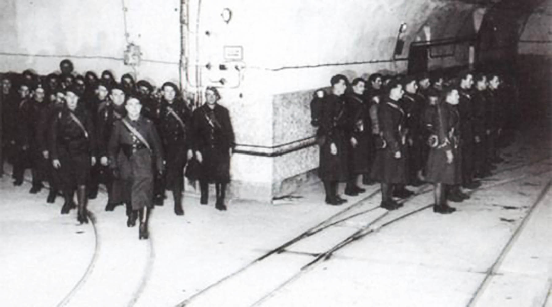 Французские солдаты на «линии Мажино»