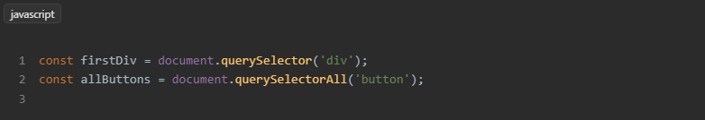 Использование селекторов CSS для доступа к элементам.
