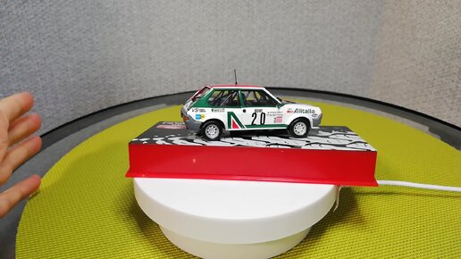 121-Fiat Ritmo Abarth Rally Monte-Carlo 1979 Bettega A. Perissinot M. 1/43 Altaya Rally Car Models