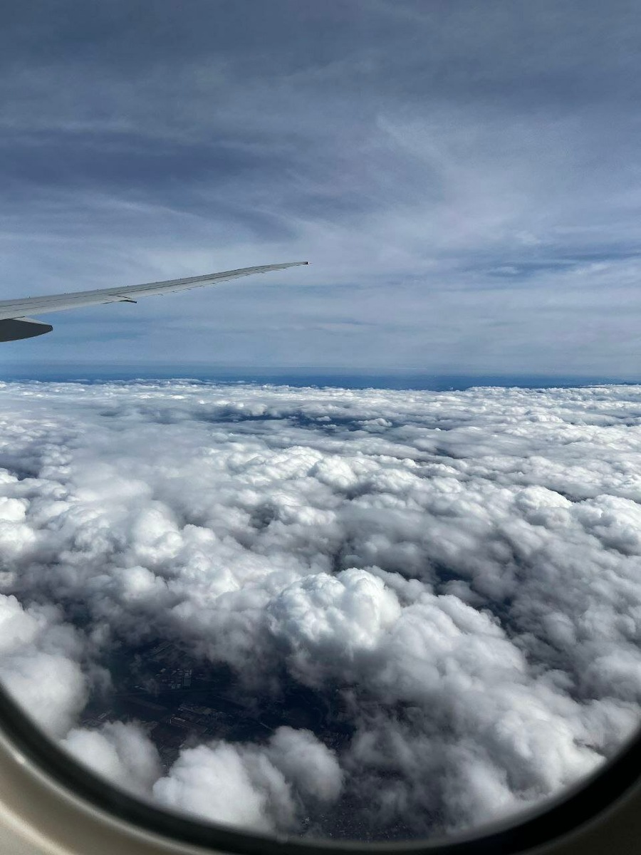 Это еще на подлёте к Бразили