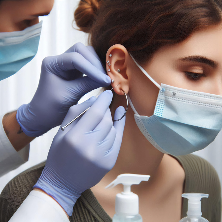 Процедура пирсинга