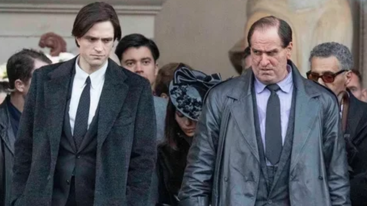 Кадр из фильма "Бэтмен" 2022