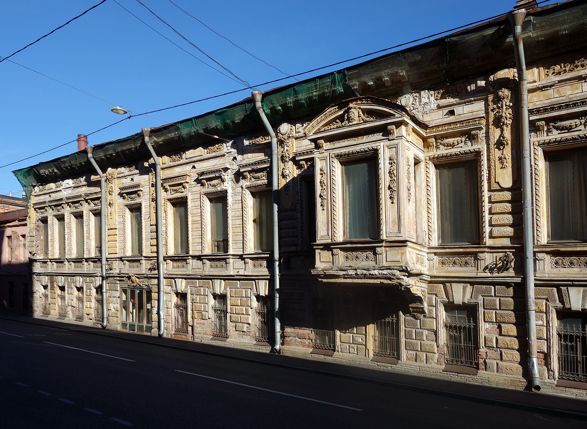 Особняк купцов Брусницыных. Васильевский остров. Санкт-Петербург.
