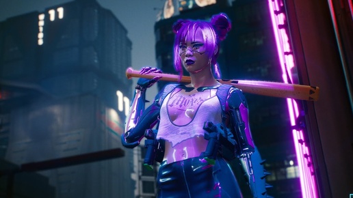 Cyberpunk 2077 на PlayStation 4 #1