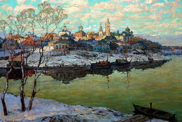 Константин Горбатов "Пейзаж".