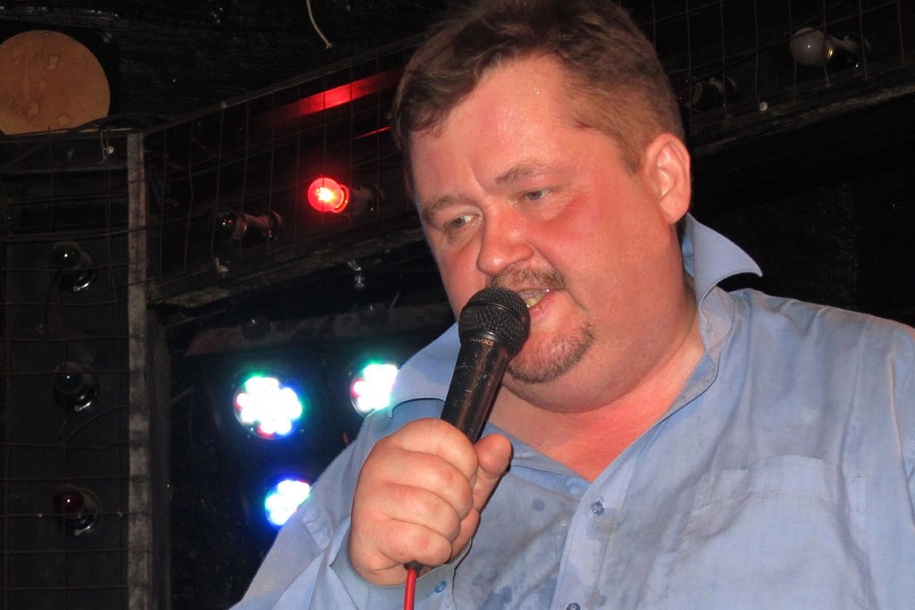 Алексей Фомин, лидер группы МИНИСТЕРСТВО ЛЮБВИ. Фото Николая Николаева