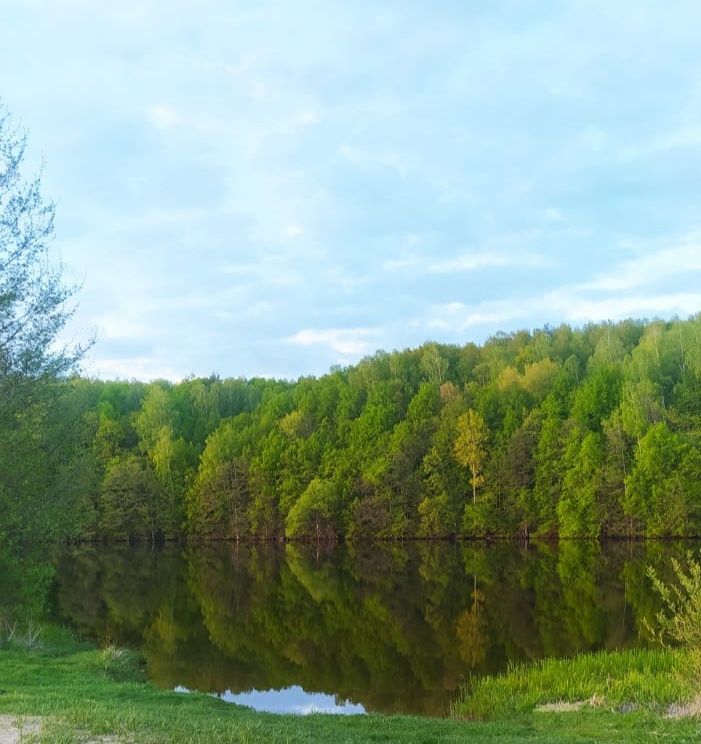 А тут умиротворение и тихая красота.