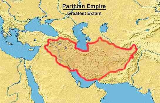Границы Парфии (взято из открытого источника)