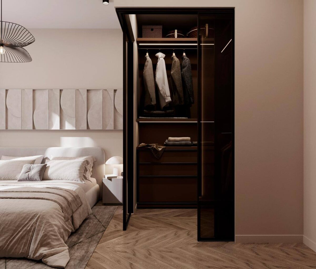 Дизайн и ремонт квартиры 42 кв.м в ЖК «Скандинавия» от ГК «Поколение»