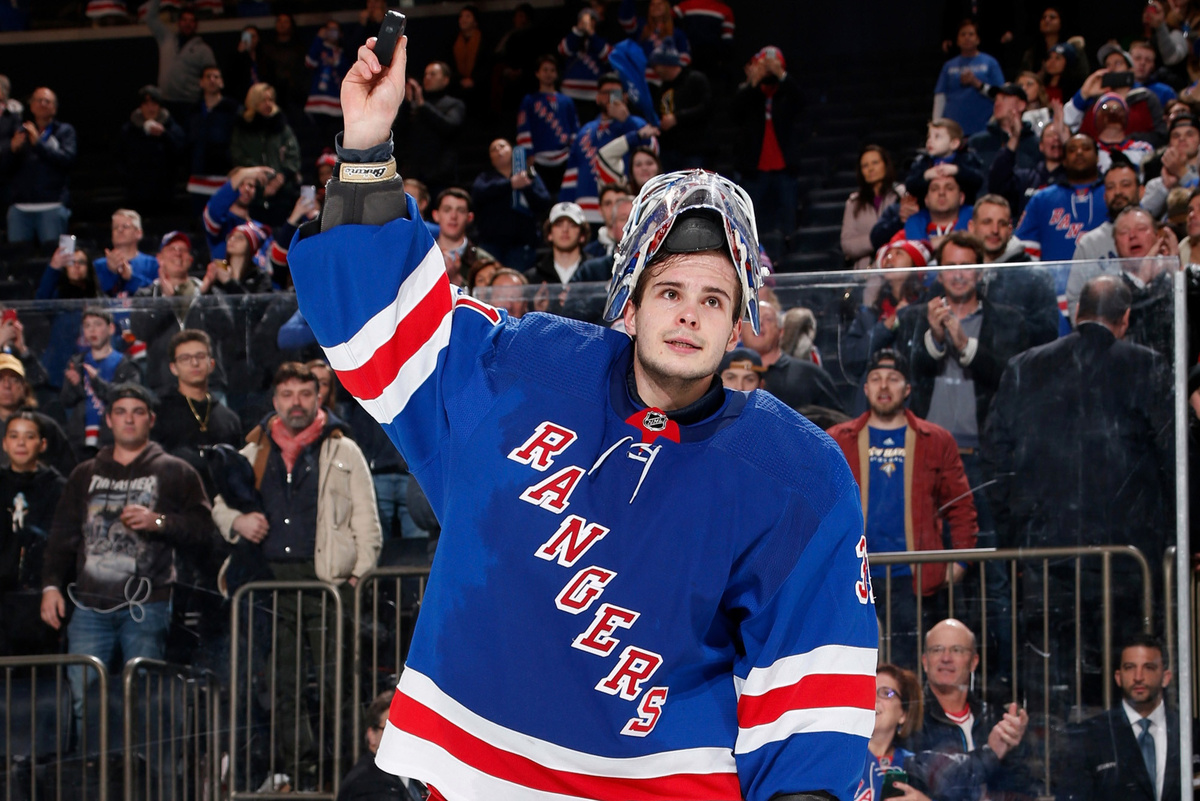 Игорь Шестеркин - один из лидеров "Рейнджерс". Фото: НХЛ