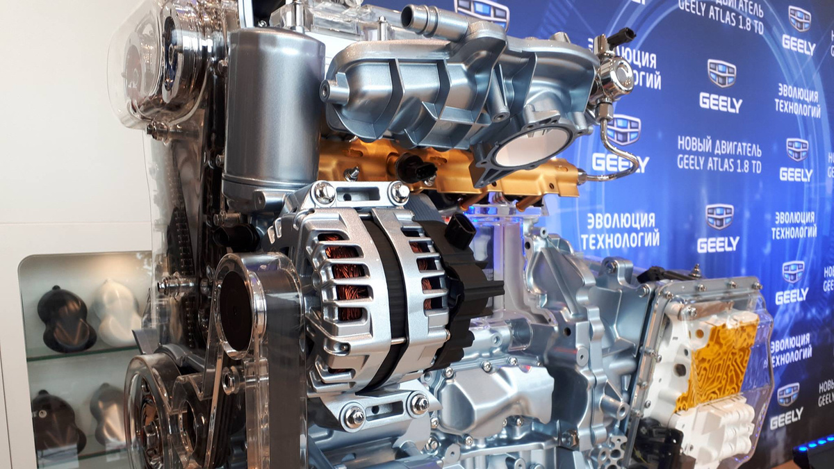 Двигатель Geely 1.8 Turbo